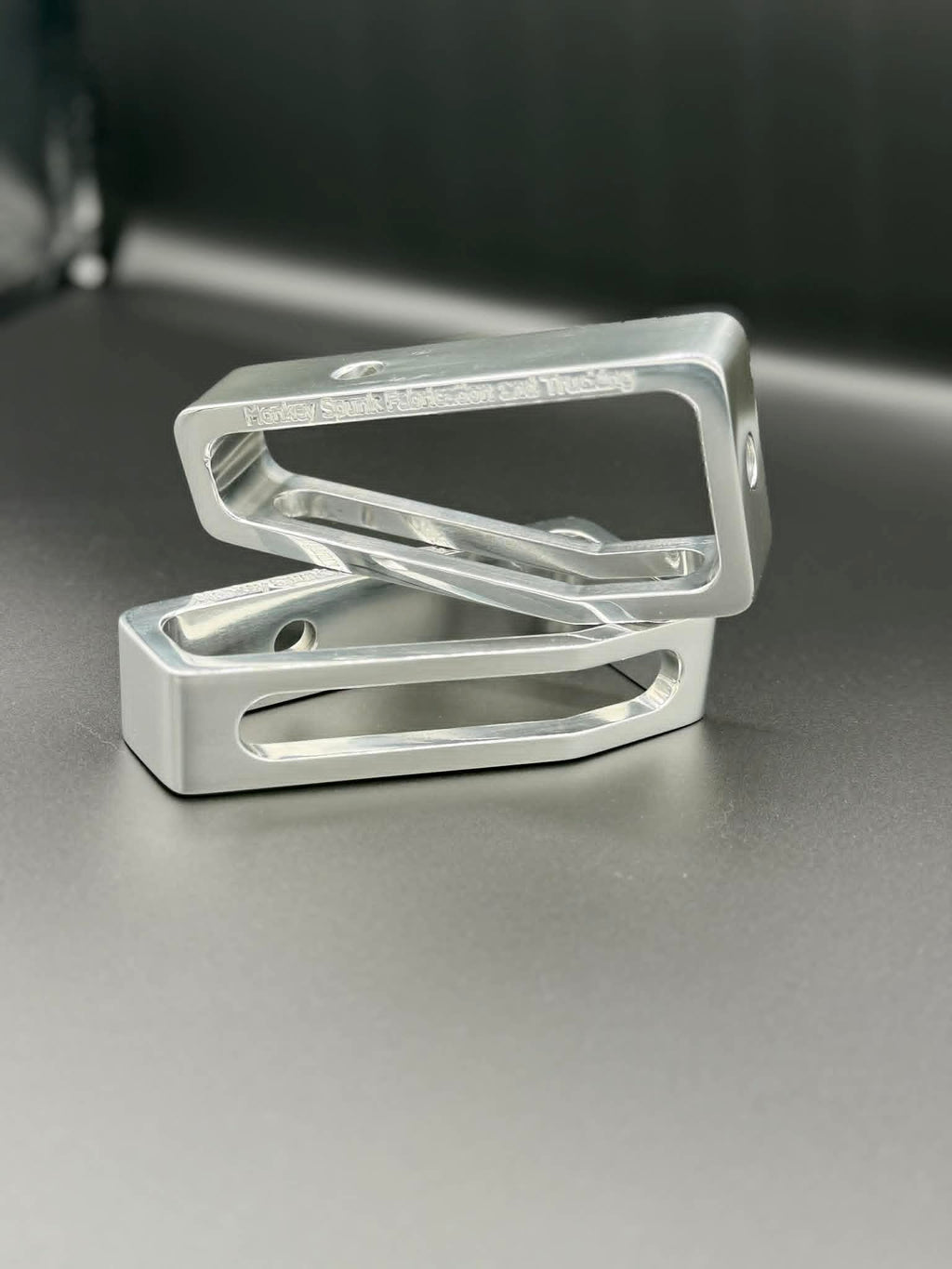 Monkey Spunk Spotter Mirror Brackets.