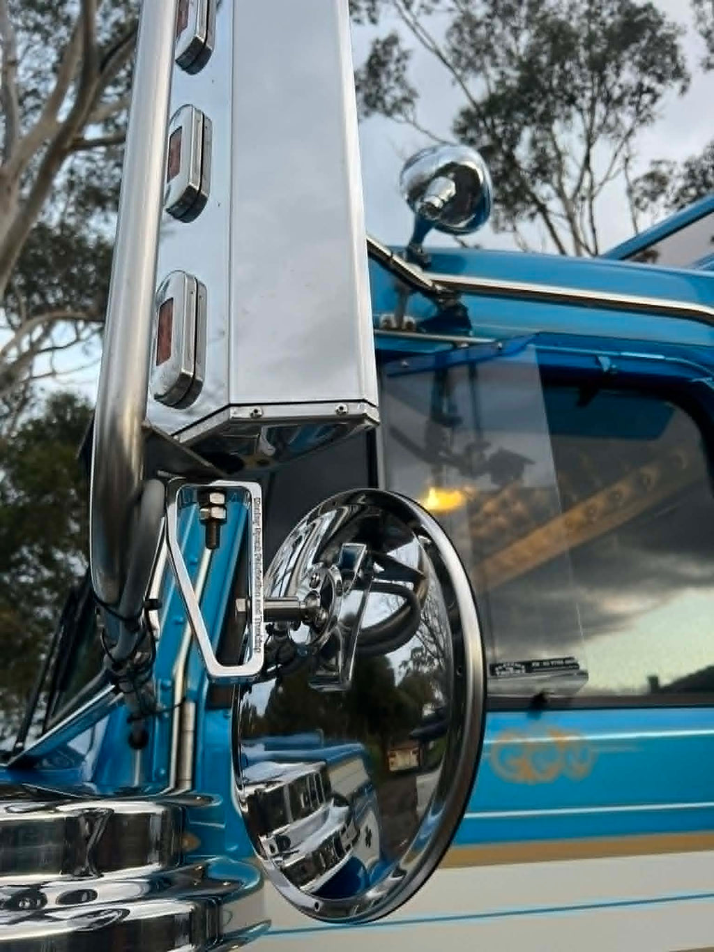 Monkey Spunk Spotter Mirror Brackets.