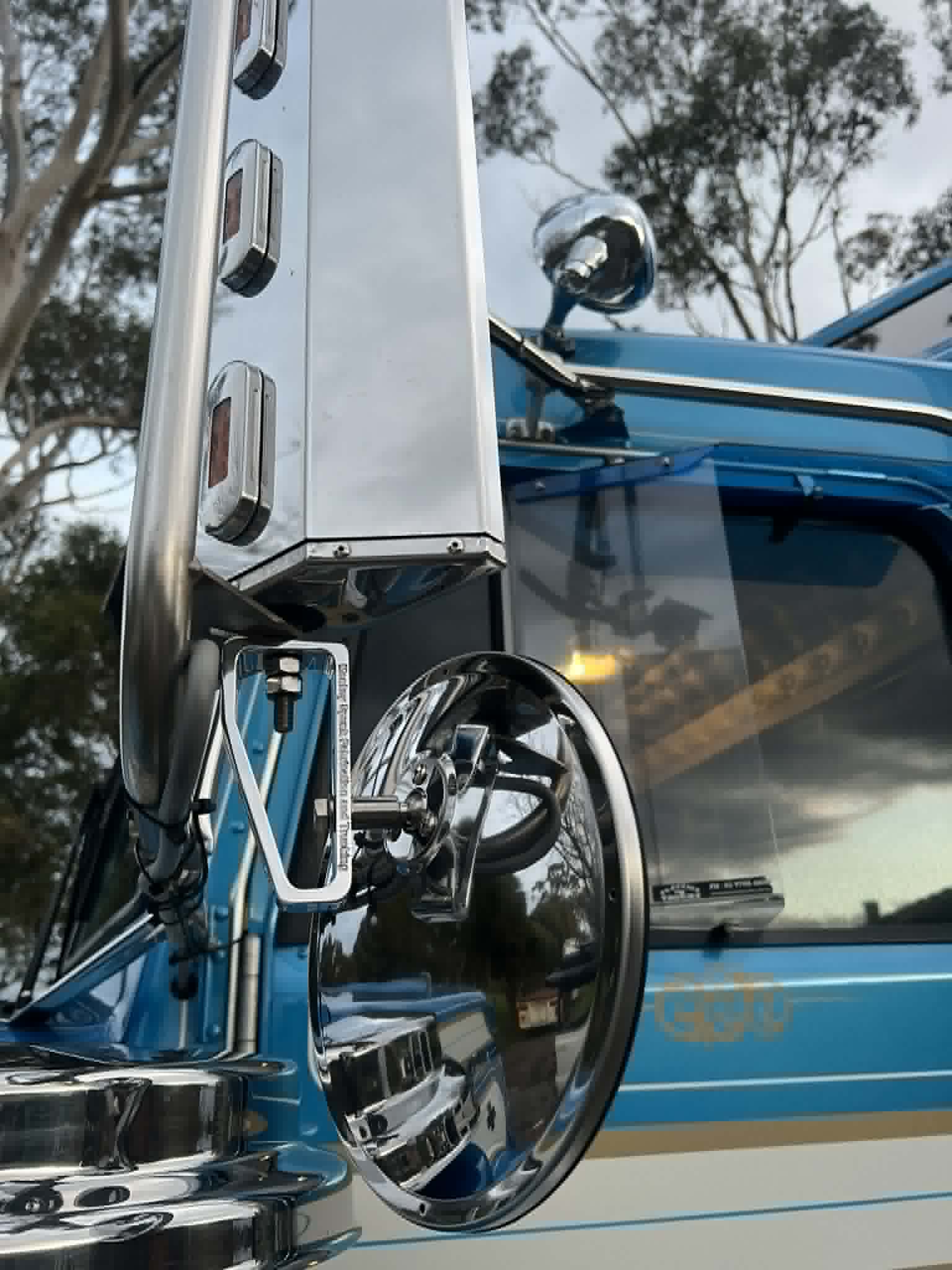 Monkey Spunk Spotter Mirror Brackets.