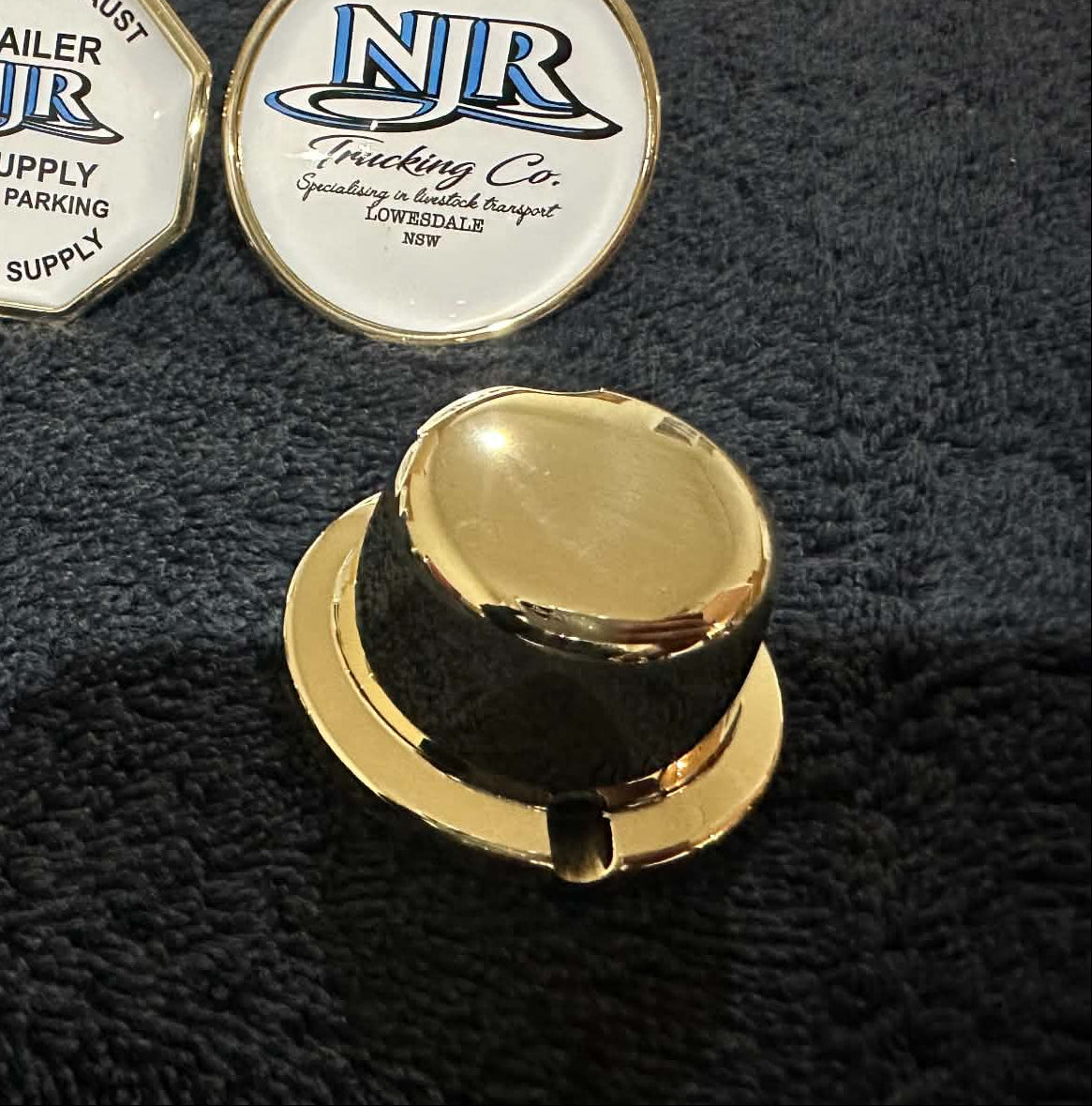 Monkey Spunk Brass Headlight Switch.