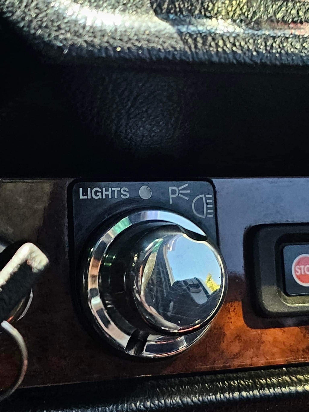 Monkey Spunk Polished 6061 Billet Headlight Switch.